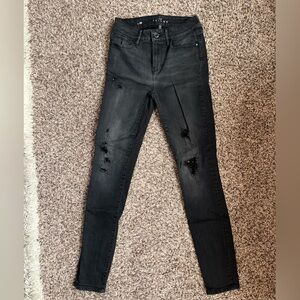 White House Black Market Black Skinny Jeans